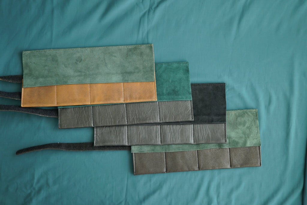 Kabawatch Leather Watch Roll 4-piece