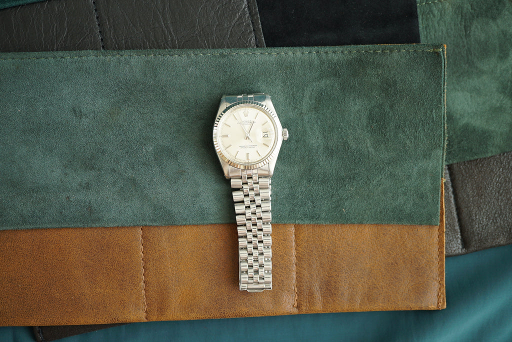 Kabawatch Leather Watch Roll 4-piece