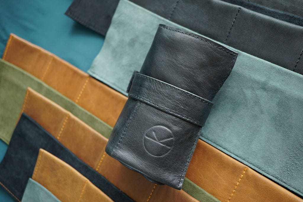 Kabawatch Leather Watch Roll 6-piece