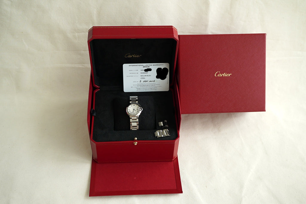 Cartier Ballon Bleu Small ref 3009 (WSBB0067) - Box & Papers Nov 2023