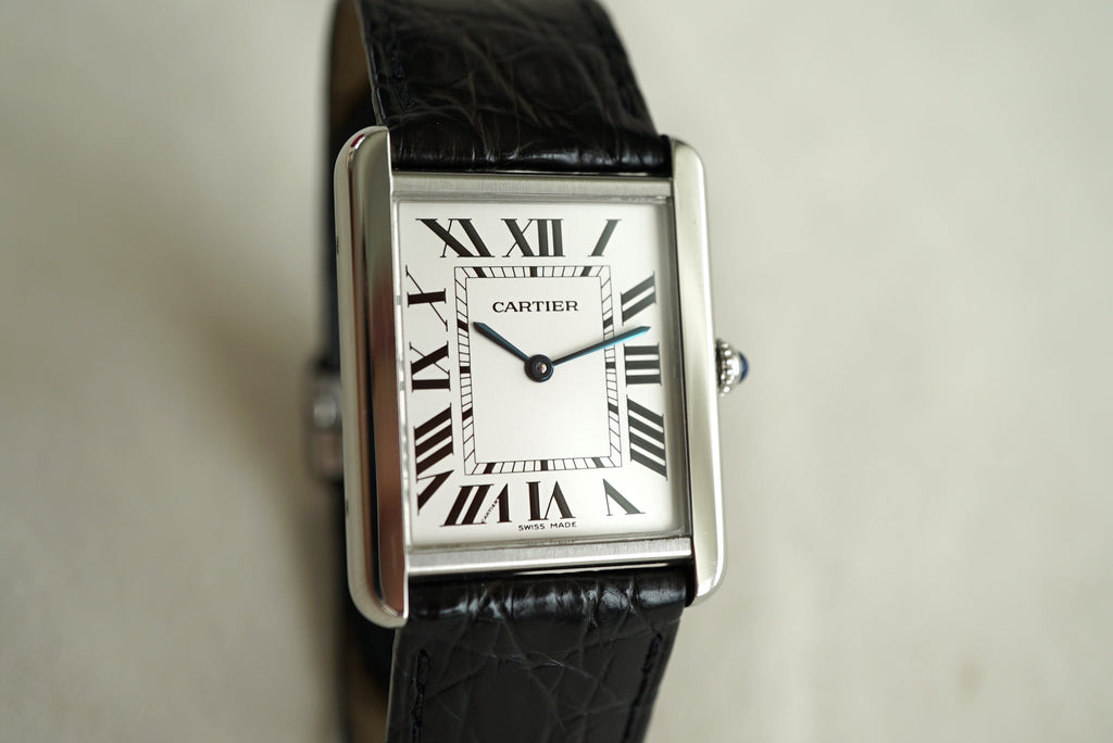 Cartier Tank Solo Large ref 2715 (W1018355) - Box & Papers from 2007