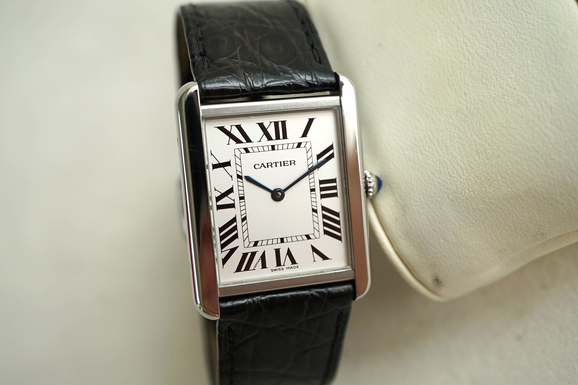 Cartier Tank Solo Large ref 2715 (W1018355) - Box & Papers from 2007