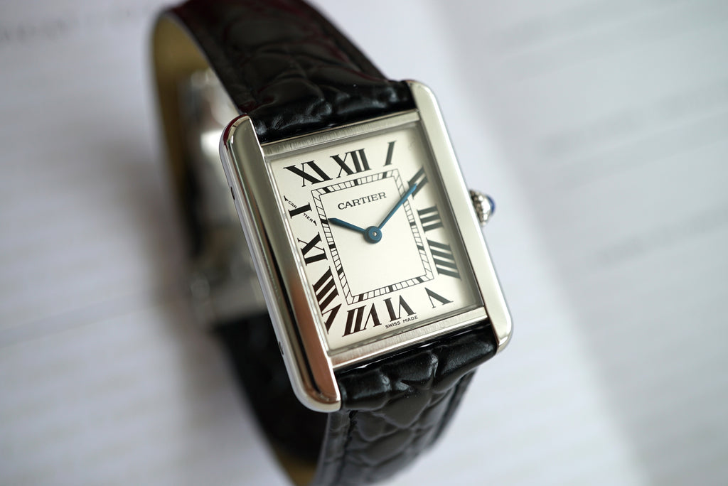 Cartier Tank Solo Small ref 2716 (W1018255) - Box & Papers from 2007