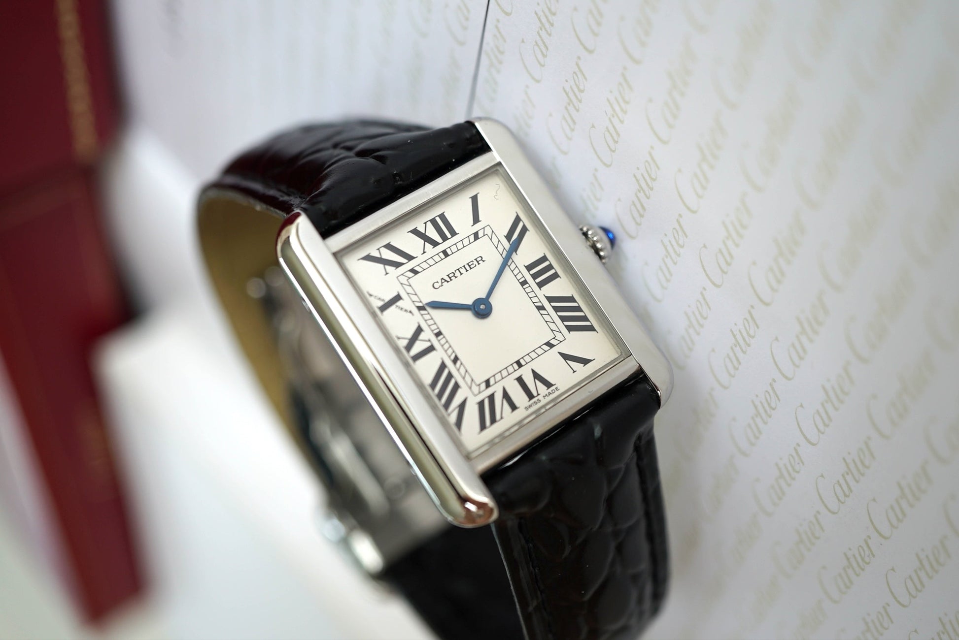Cartier Tank Solo Small ref 2716 (W1018255) - Box & Papers from 2007
