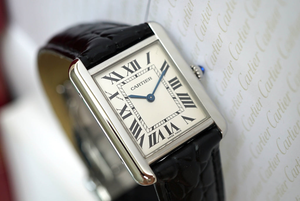 Cartier Tank Solo Small ref 2716 (W1018255) - Box & Papers from 2007