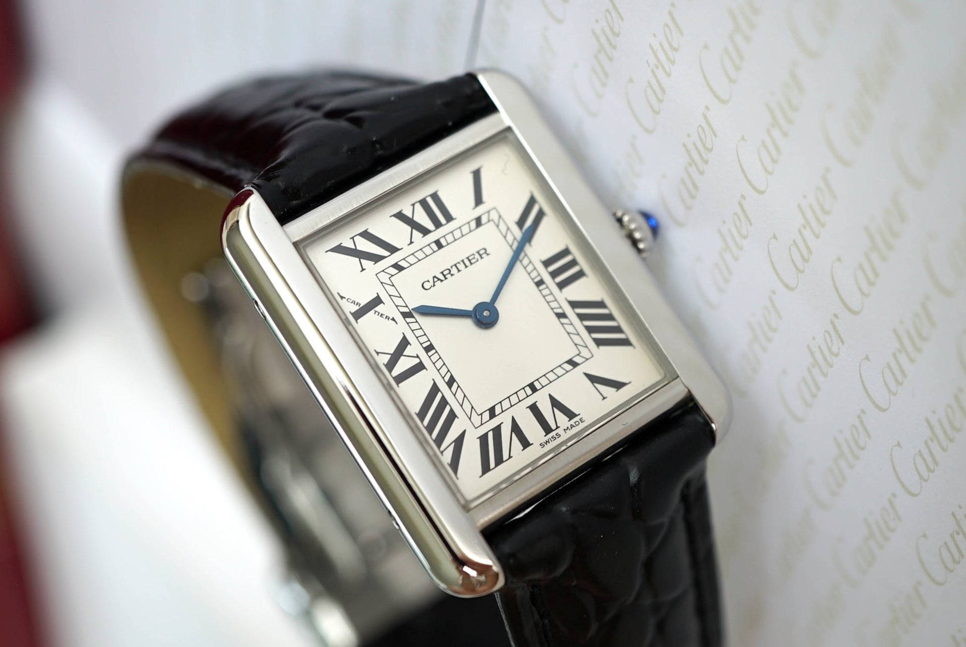 Cartier Tank Solo Small ref 2716 (W1018255) - Box & Papers from 2007