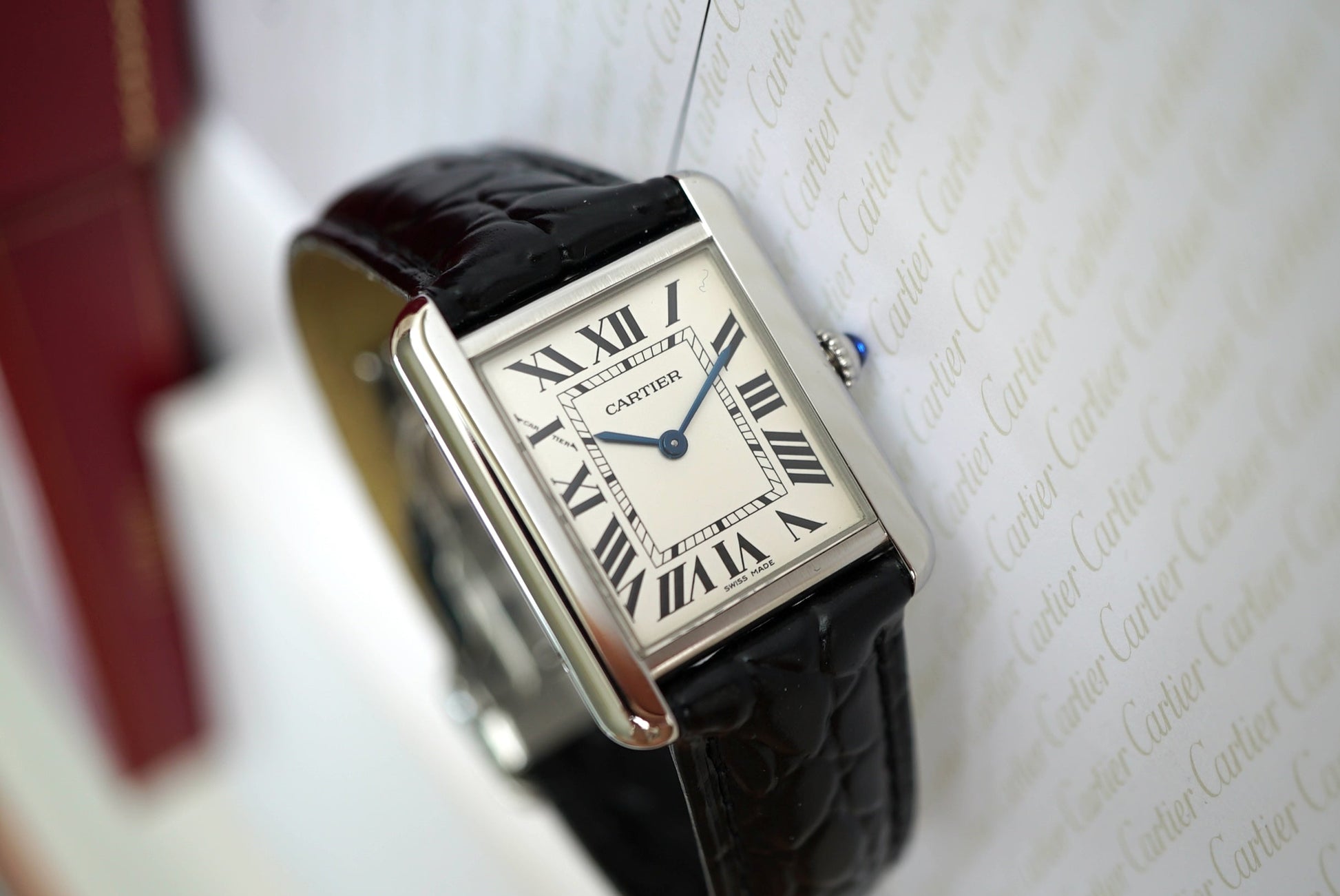 Cartier Tank Solo Small ref 2716 (W1018255) - Box & Papers from 2007