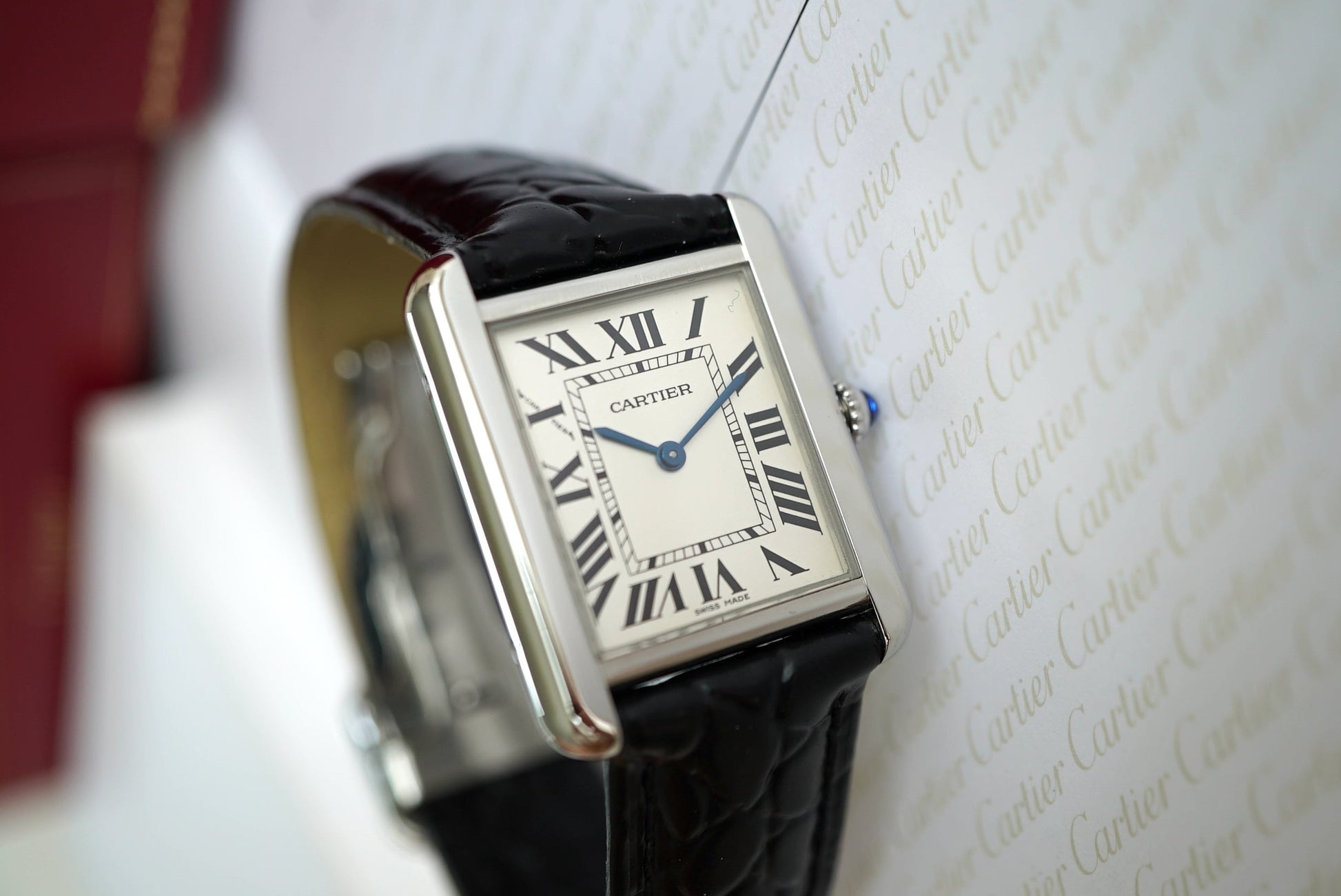 Cartier Tank Solo Small ref 2716 (W1018255) - Box & Papers from 2007