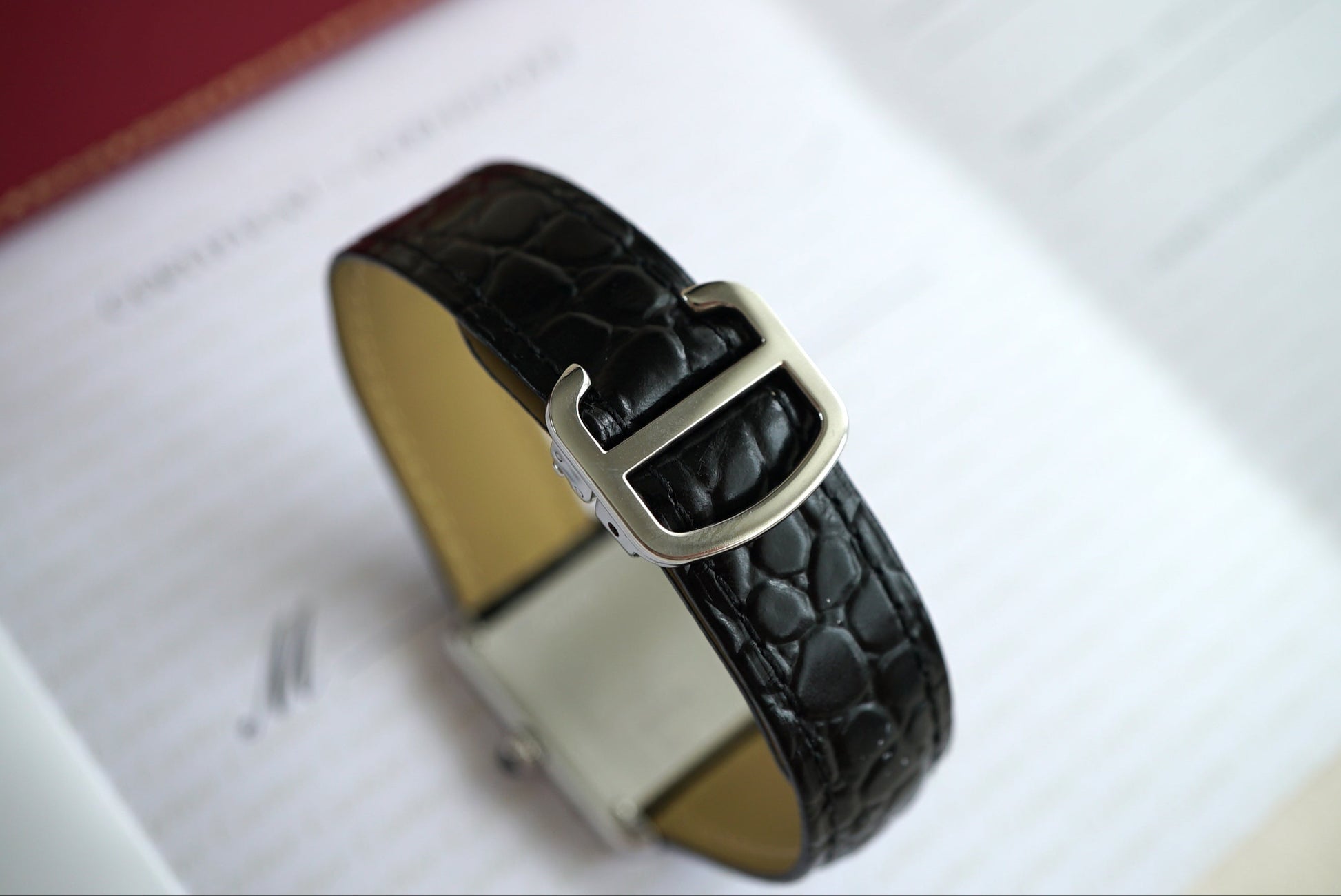 Cartier Tank Solo Small ref 2716 (W1018255) - Box & Papers from 2007