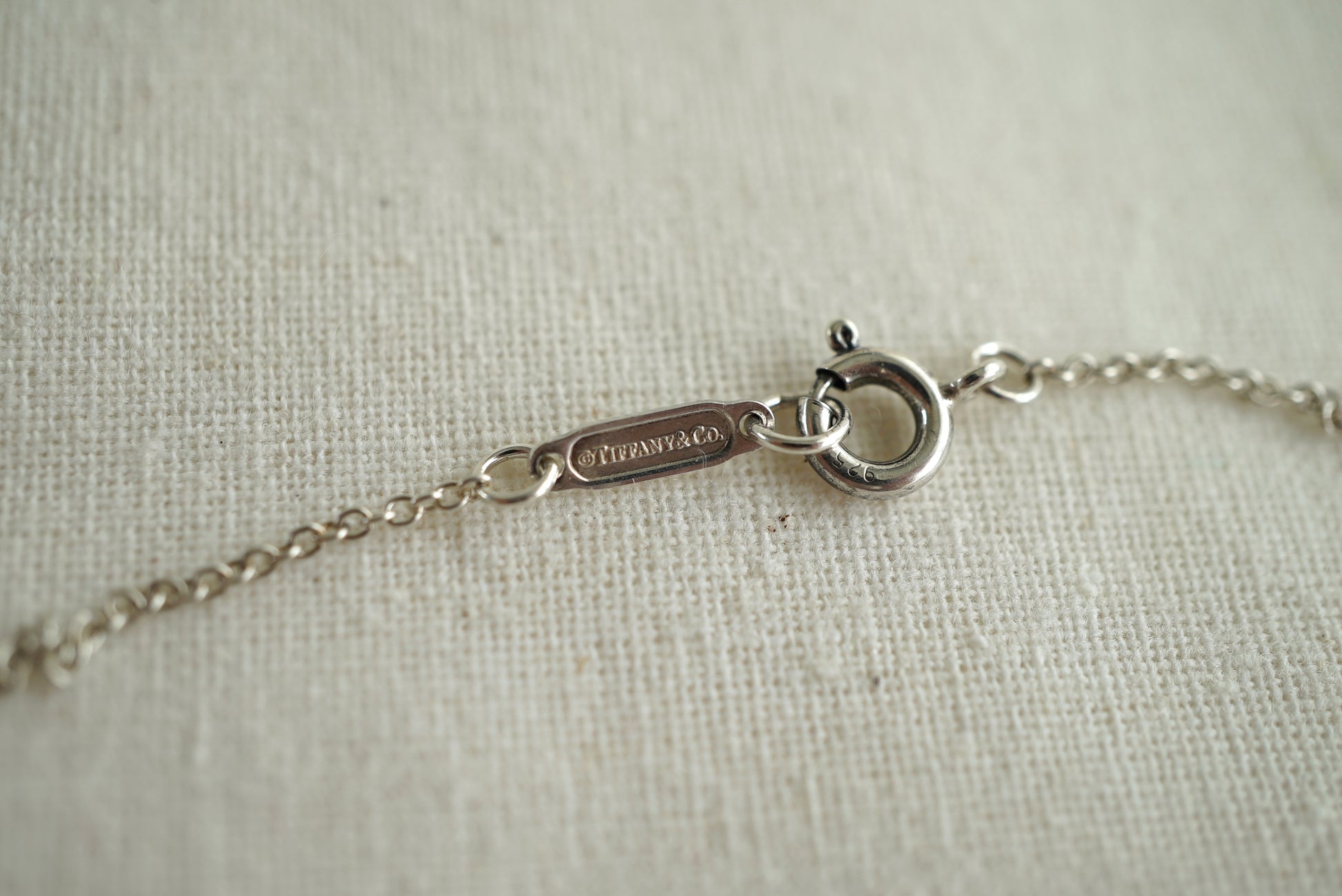 Tiffany & Co Atlas Small 925 sterling silver necklace