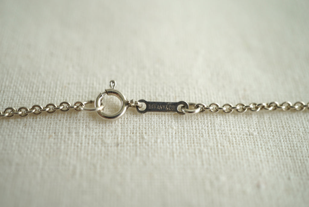 Tiffany & Co Apple 925 sterling silver Elsa Peretti necklace