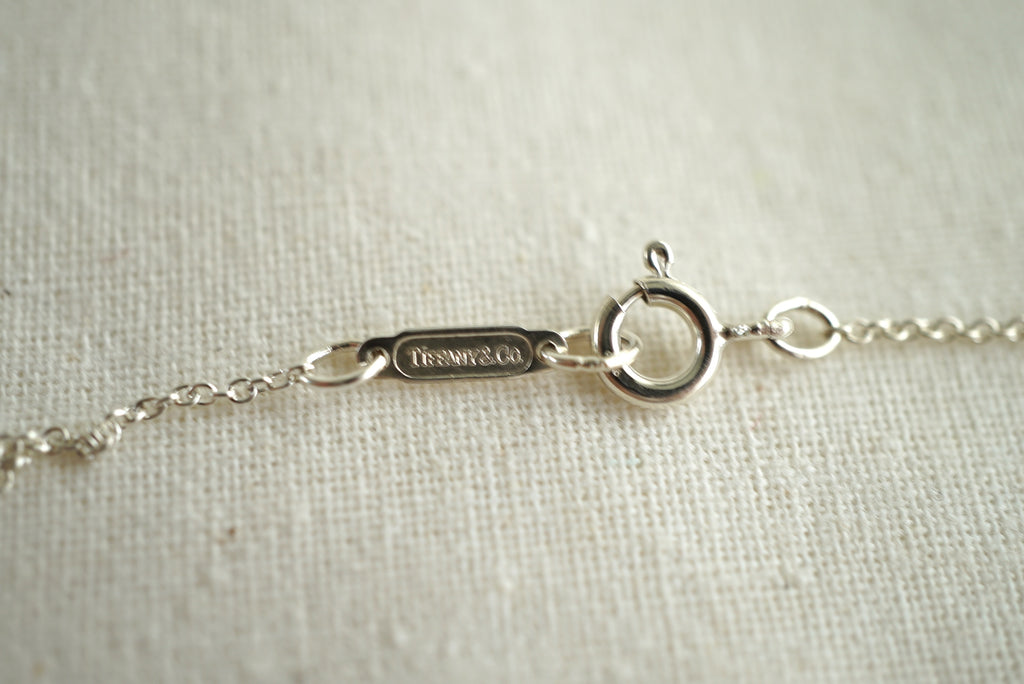 Tiffany & Co Triple Heart 925 sterling silver necklace