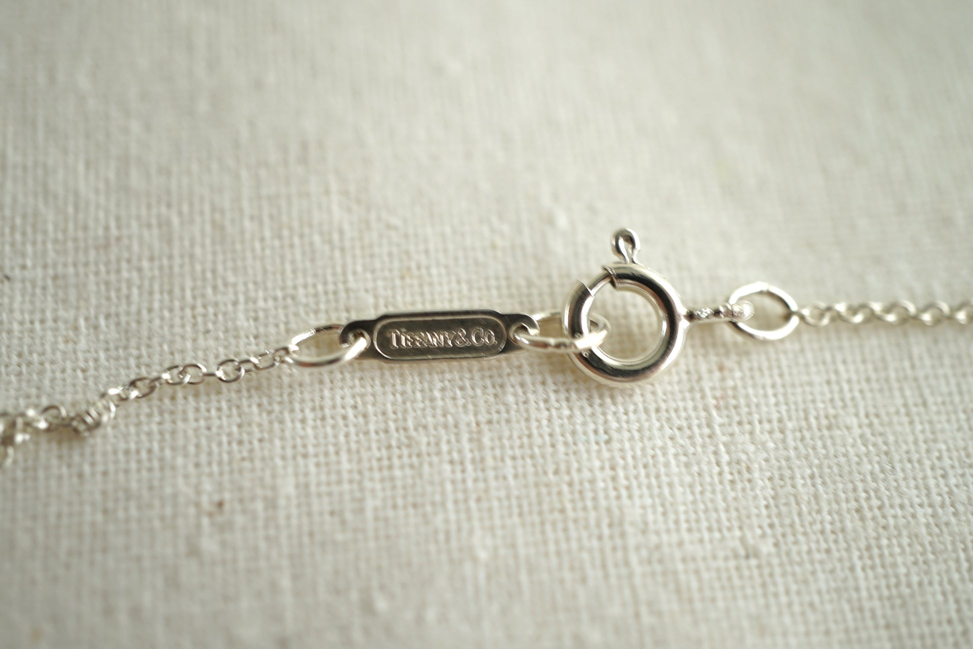 Tiffany & Co Triple Heart 925 sterling silver necklace