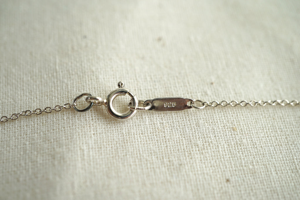 Tiffany & Co "T & Co" 925 sterling silver necklace - Complete w Box