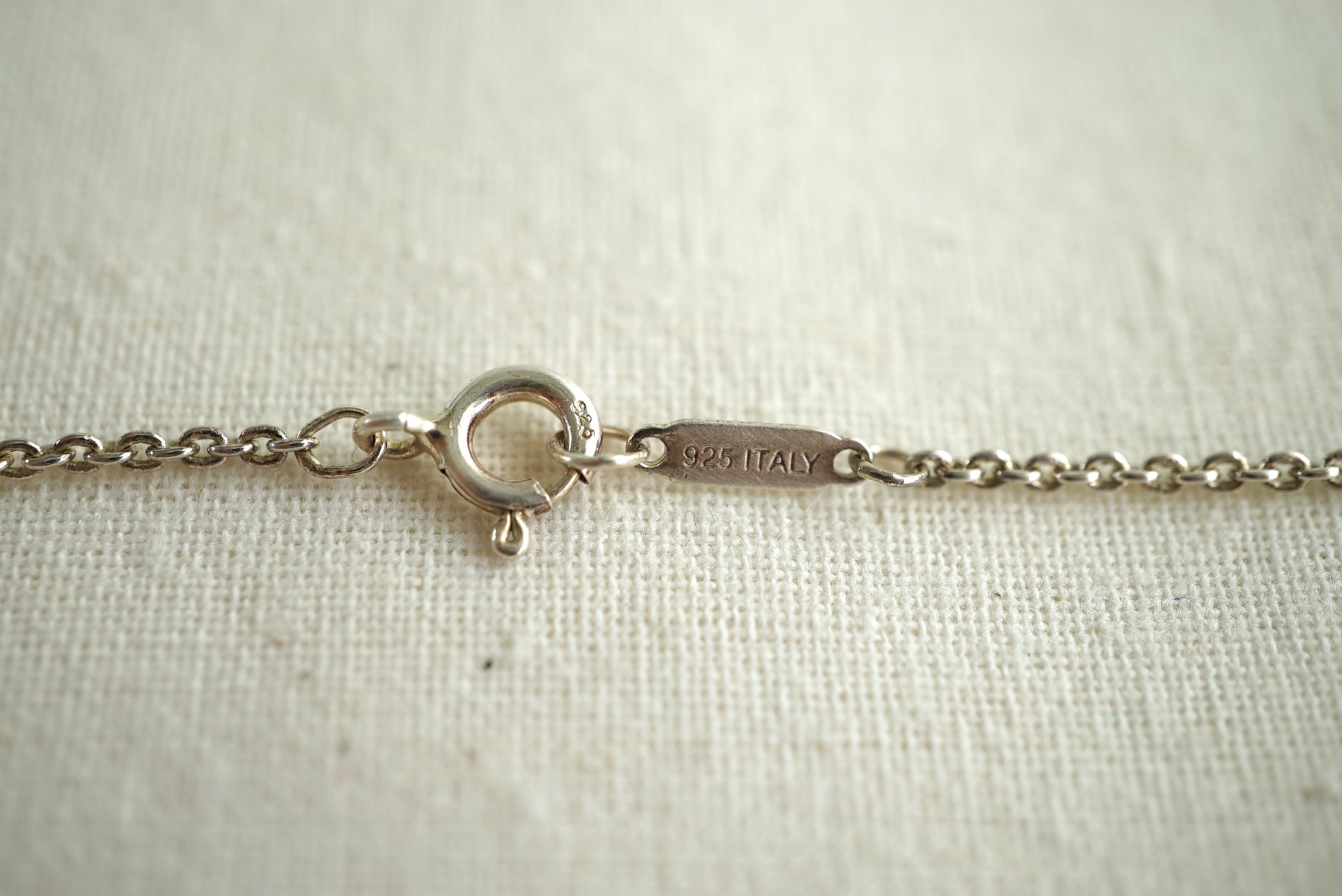 Tiffany & Co 1837 Circle 925 sterling silver necklace - Complete w Box