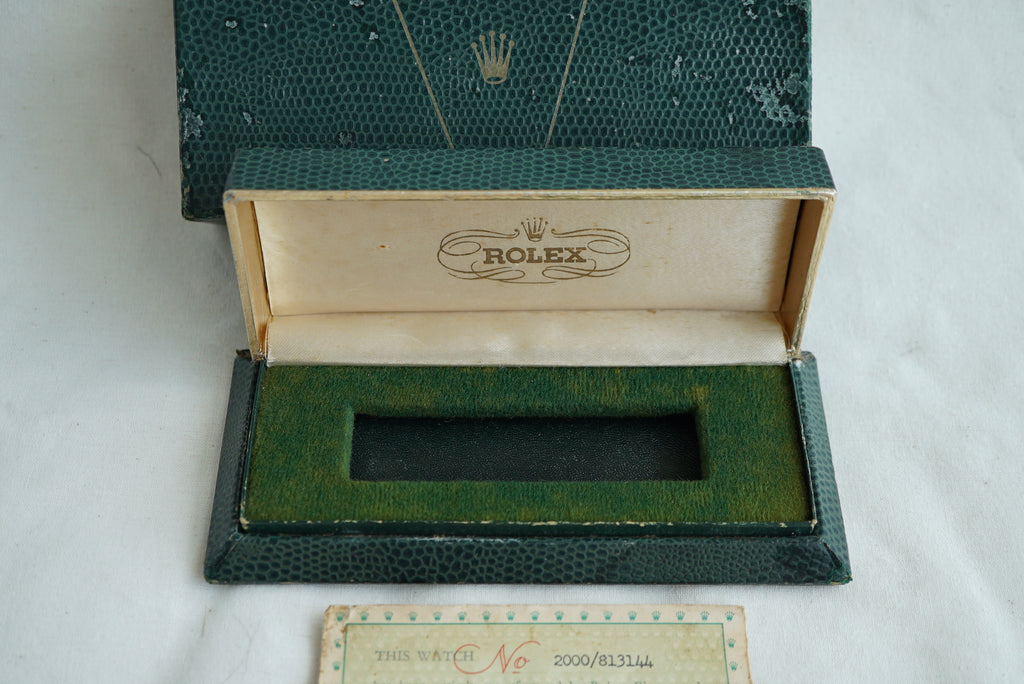 Rolex Box & Papers 1950's-1960's - For Submariner 5508, Oysterdate 6694, Chameleon 2000, Datejust...