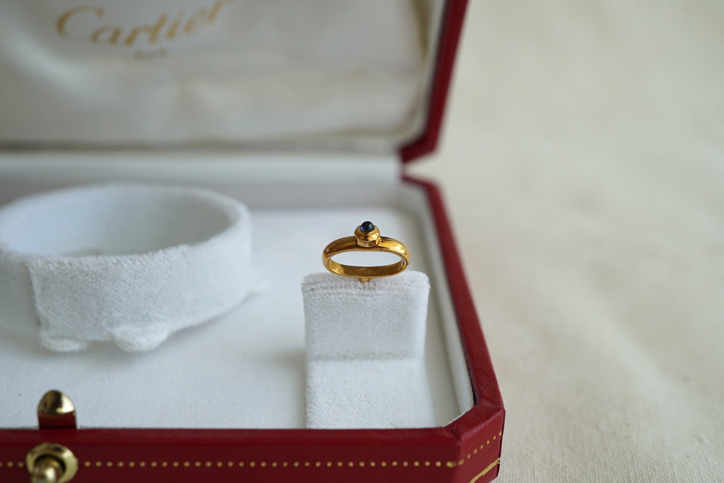 Cartier Panthere/Baignoire Mini Vintage Box w 18k GOLD Push Pin 1990's-2000's