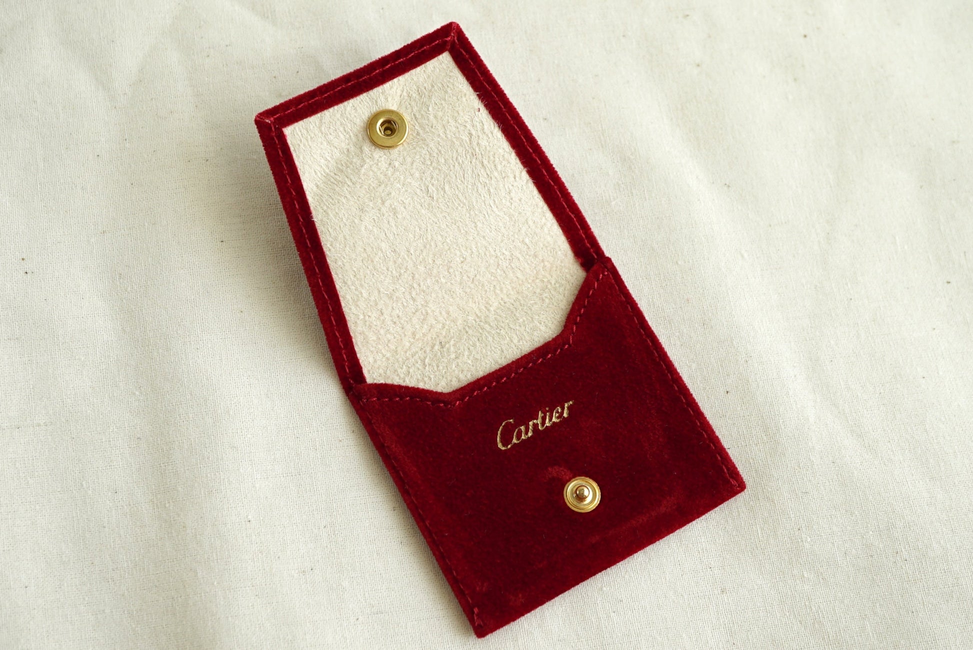 Cartier travel/service Ring/Jewelry Pouch
