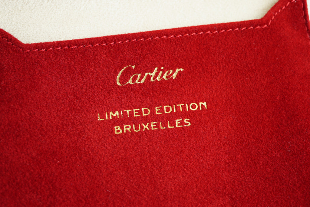 Cartier travel/service pouch - Rare Brussels Limited Boutique Edition