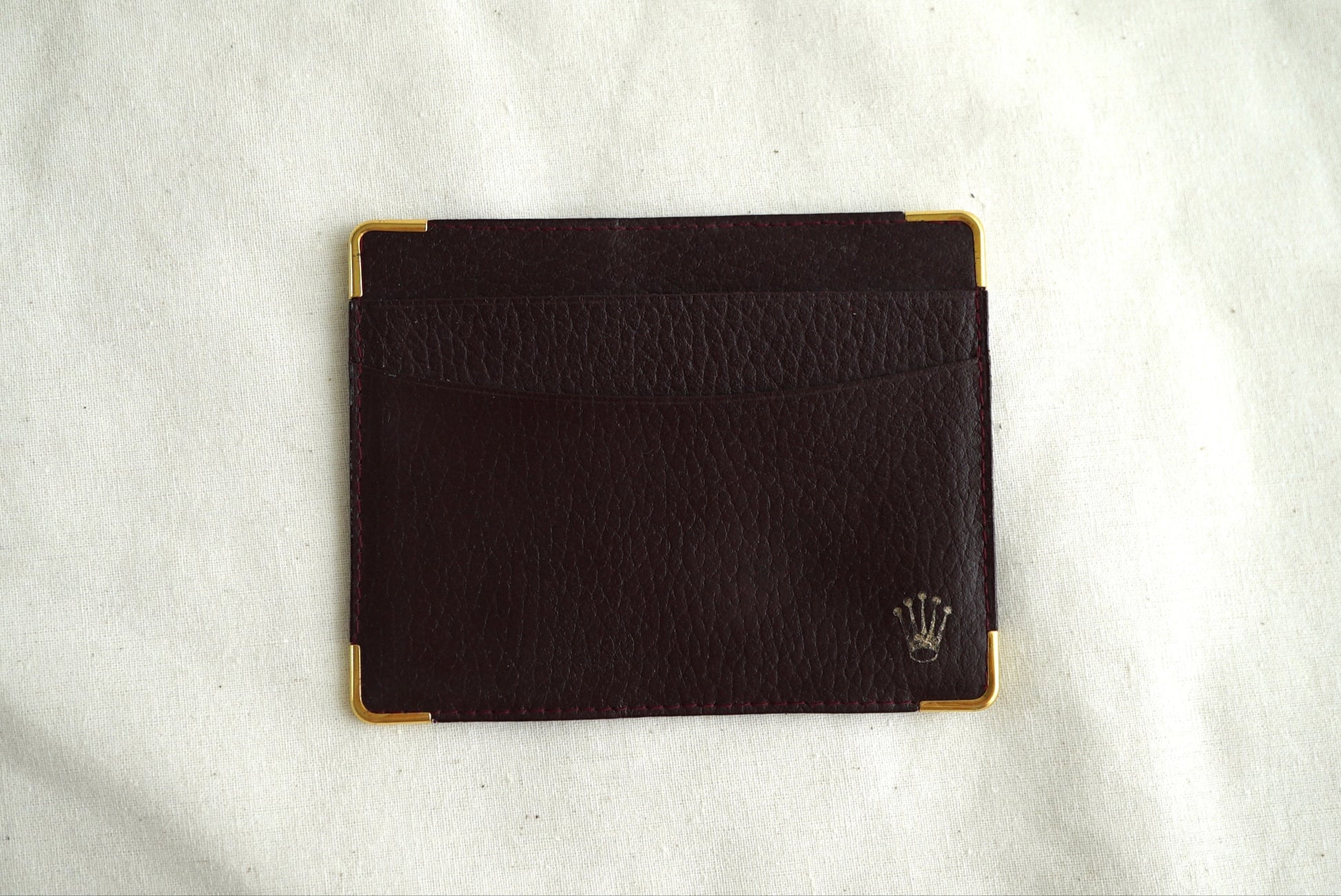 Rolex Card / Certificate Holder Brown (Day-Date) 101.70.55 - 1980's-1990's