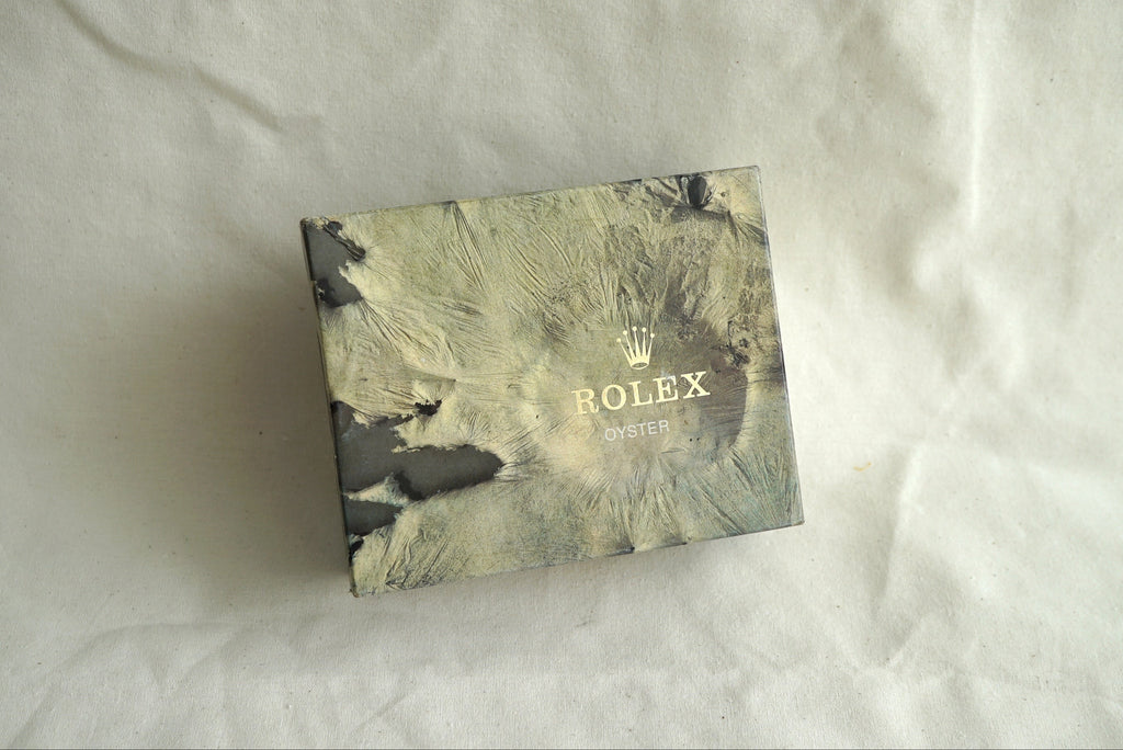 Rolex Box Set 1980's Moon Crater - Submariner, Explorer, GMT, Datejust, Date, ... 15505 - 11.00.01