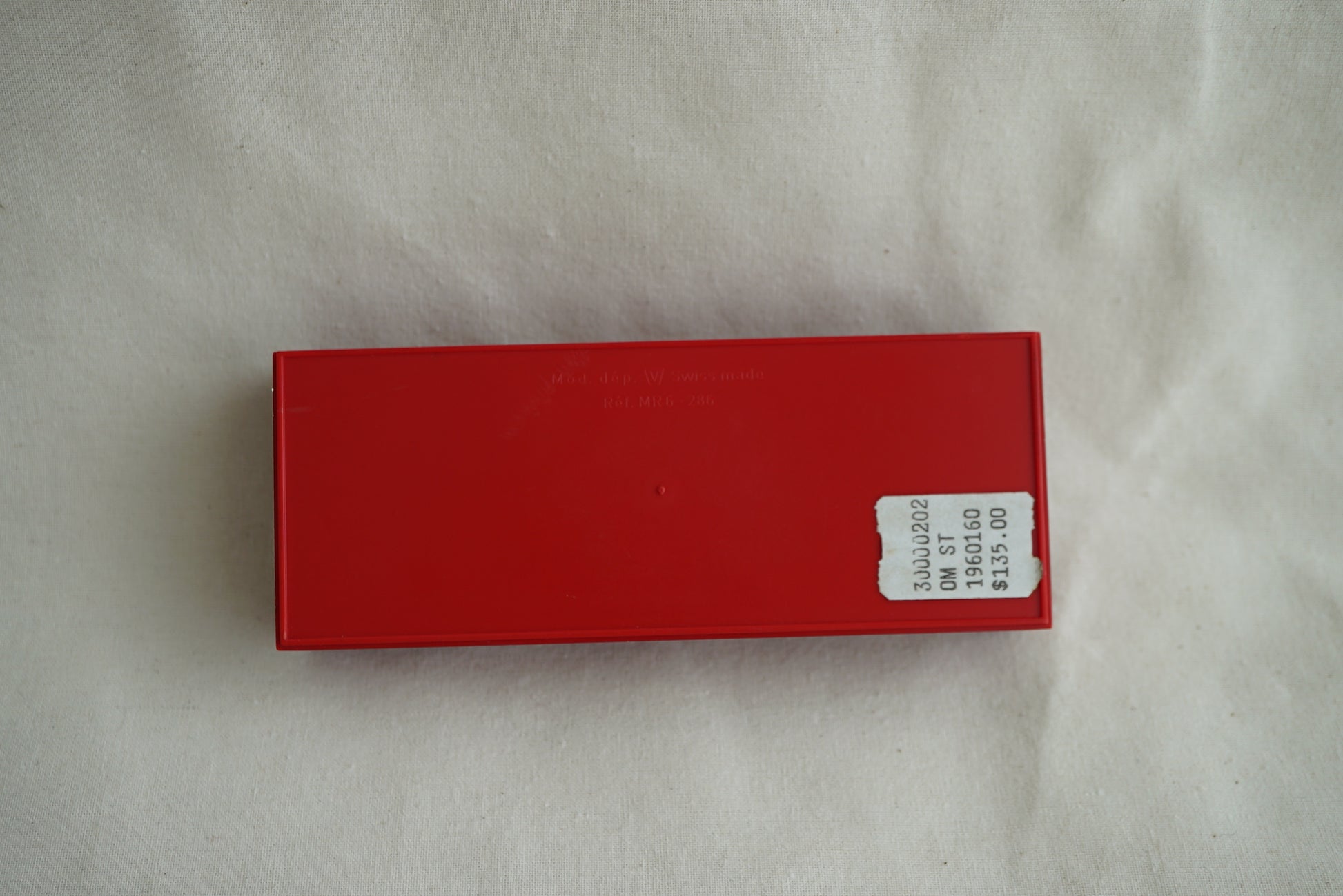 Omega vintage men's box 1960-1970's - 196.0160 - MR6-286