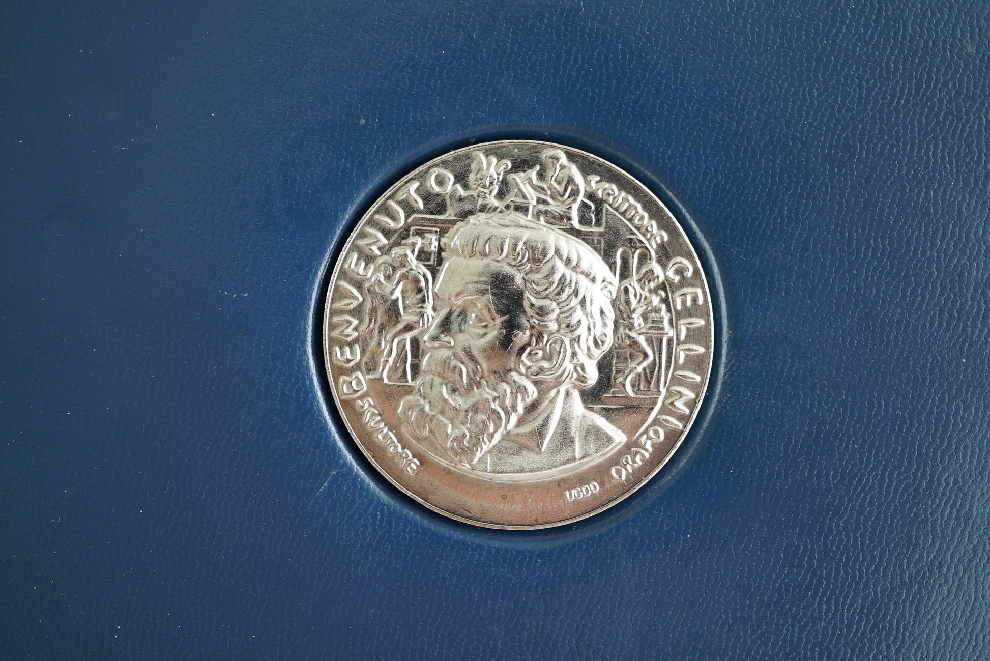 Rare Rolex Cellini Box blue 1980-1990's - 50.00.08