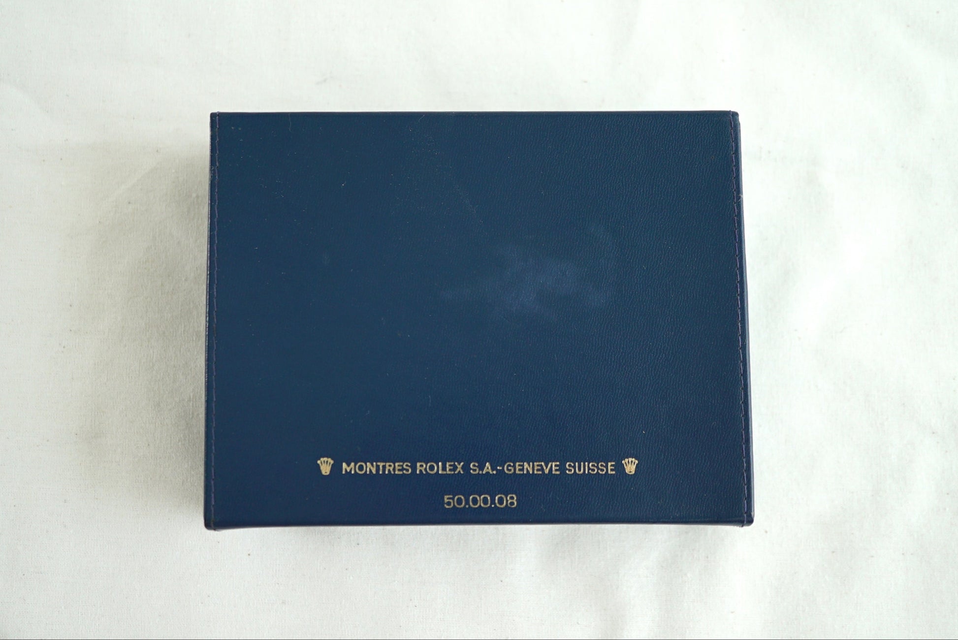 Rare Rolex Cellini Box blue 1980-1990's - 50.00.08