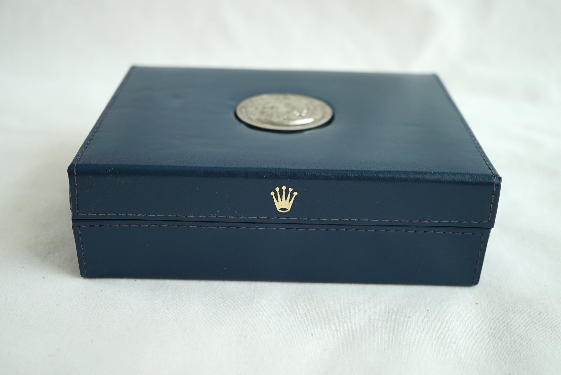 Rare Rolex Cellini Box blue 1980-1990's - 50.00.08