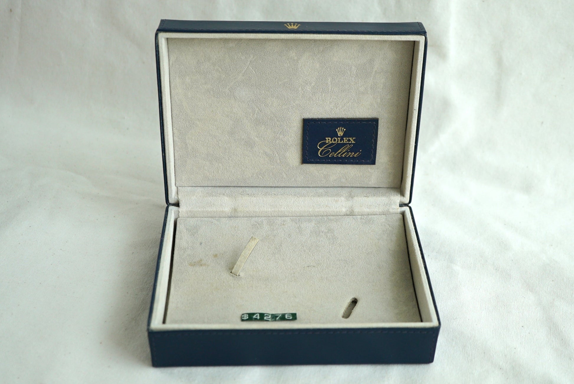 Rare Rolex Cellini Box blue 1980-1990's - 50.00.08