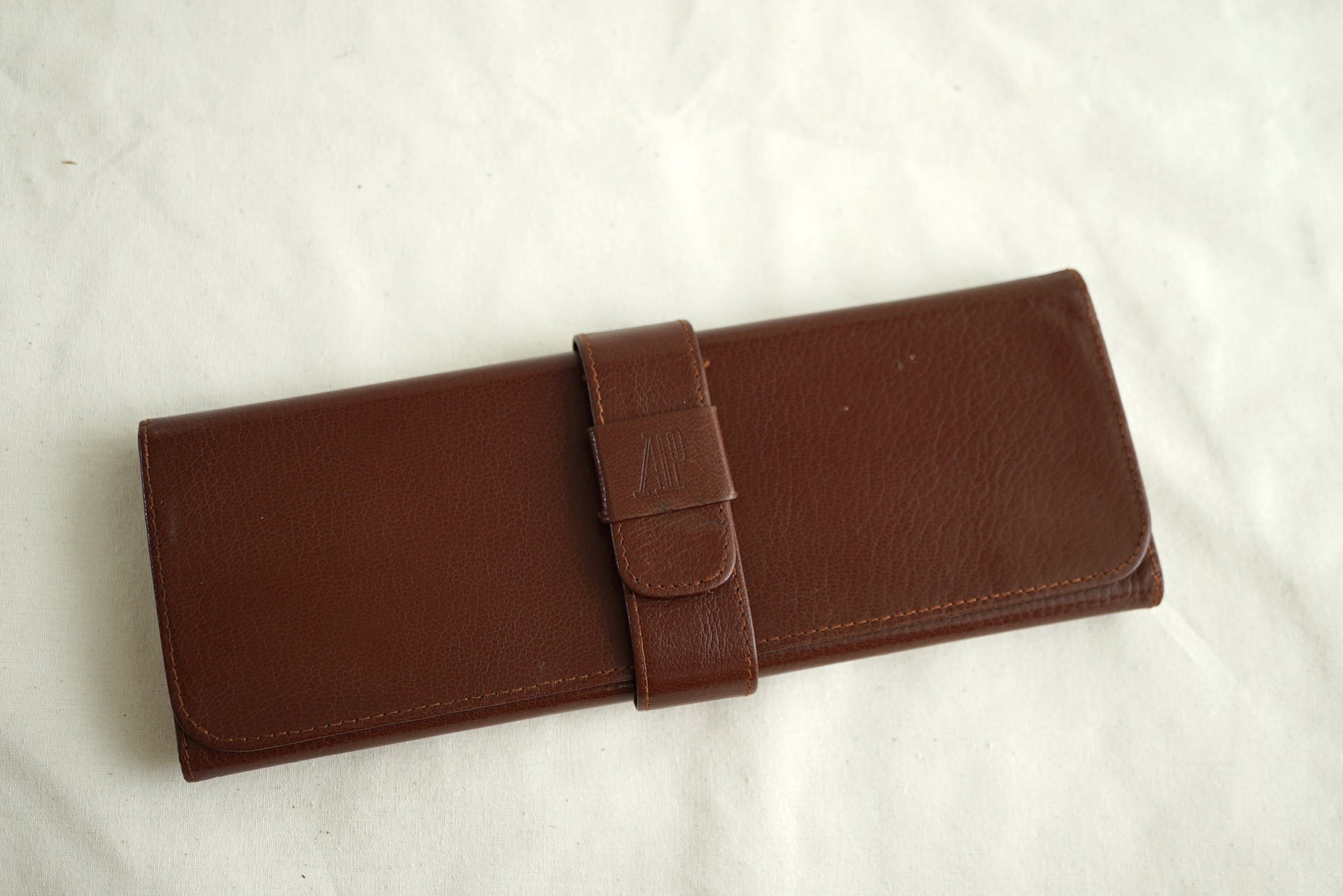 Audemars Piguet Watch Box / Travel pouch - 1980-1990's - brown leather