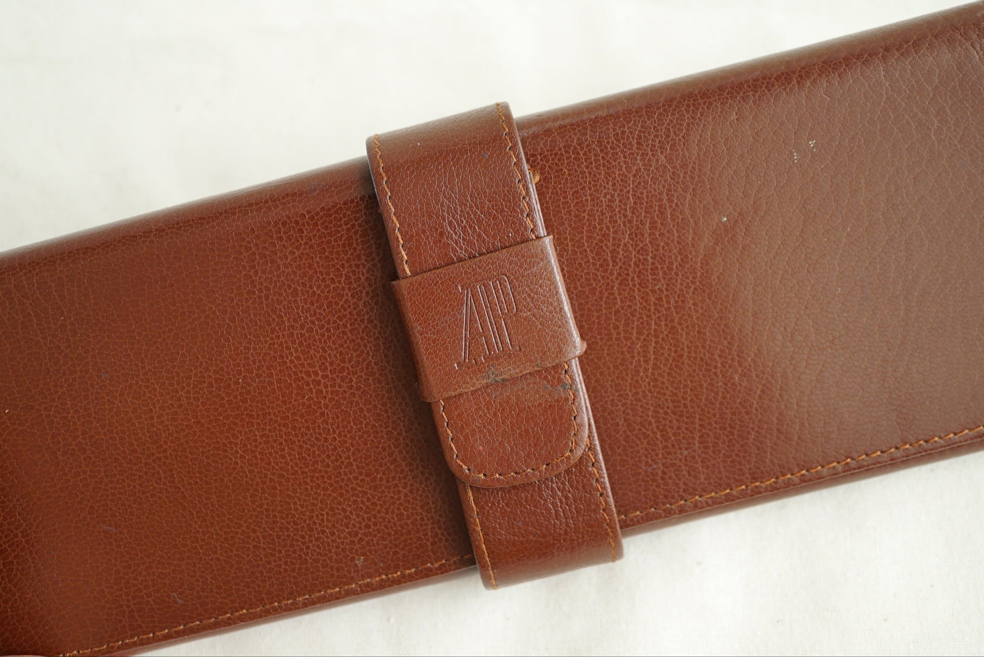 Audemars Piguet Watch Box / Travel pouch - 1980-1990's - brown leather