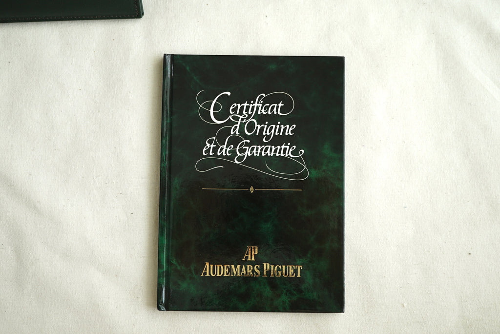 Audemars Piguet Box Set w Warranty Papers - 1980-1990's