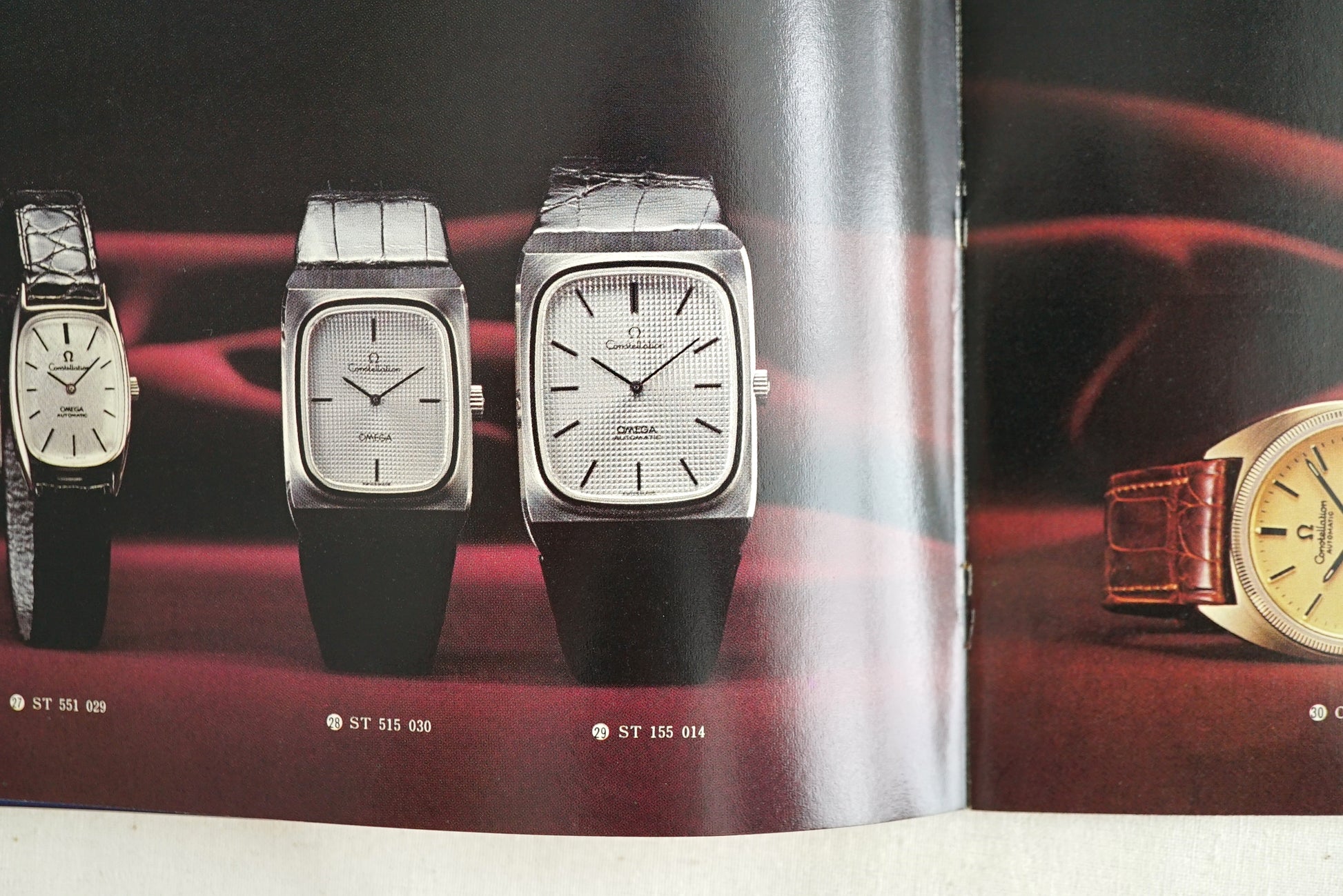 Omega Collection Booklet from 1977 - Japan Market exclusives + price list