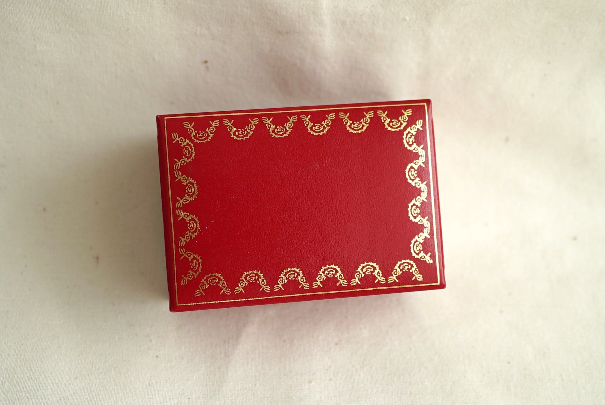 Cartier Tank Must Small Vintage Box 1980's-1990's
