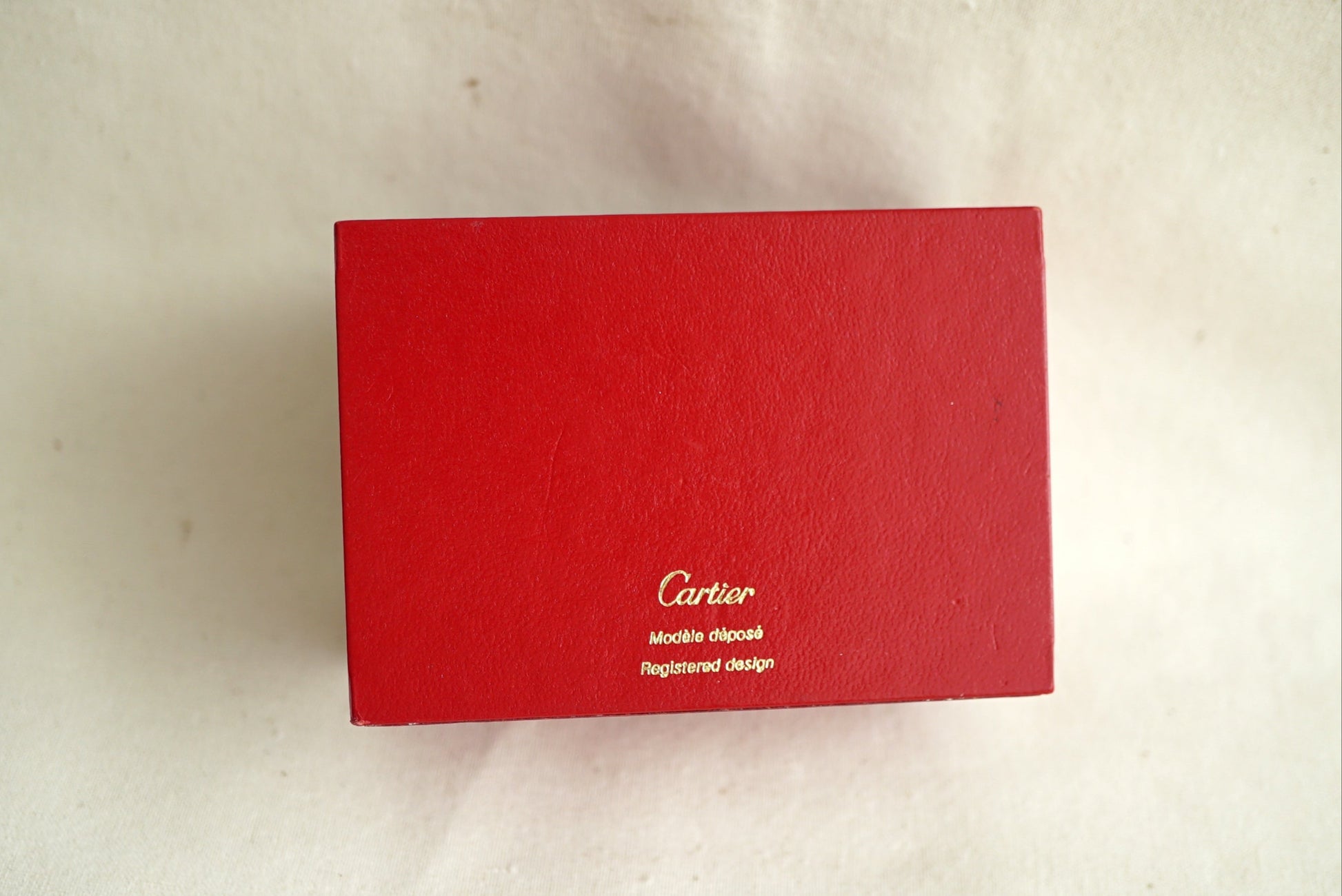Cartier Tank Must Small Vintage Box 1980's-1990's