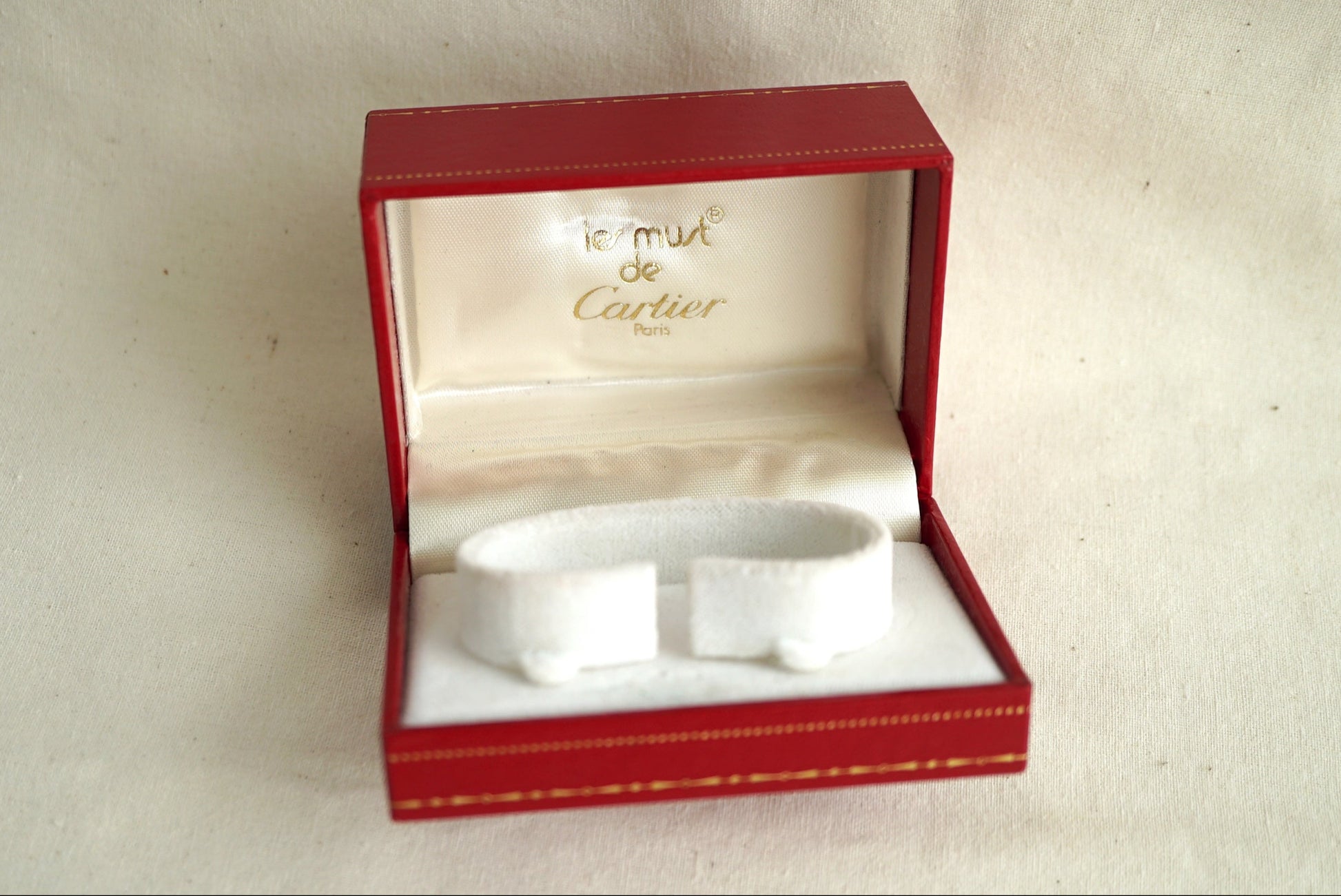 Cartier Tank Must Small Vintage Box 1980's-1990's