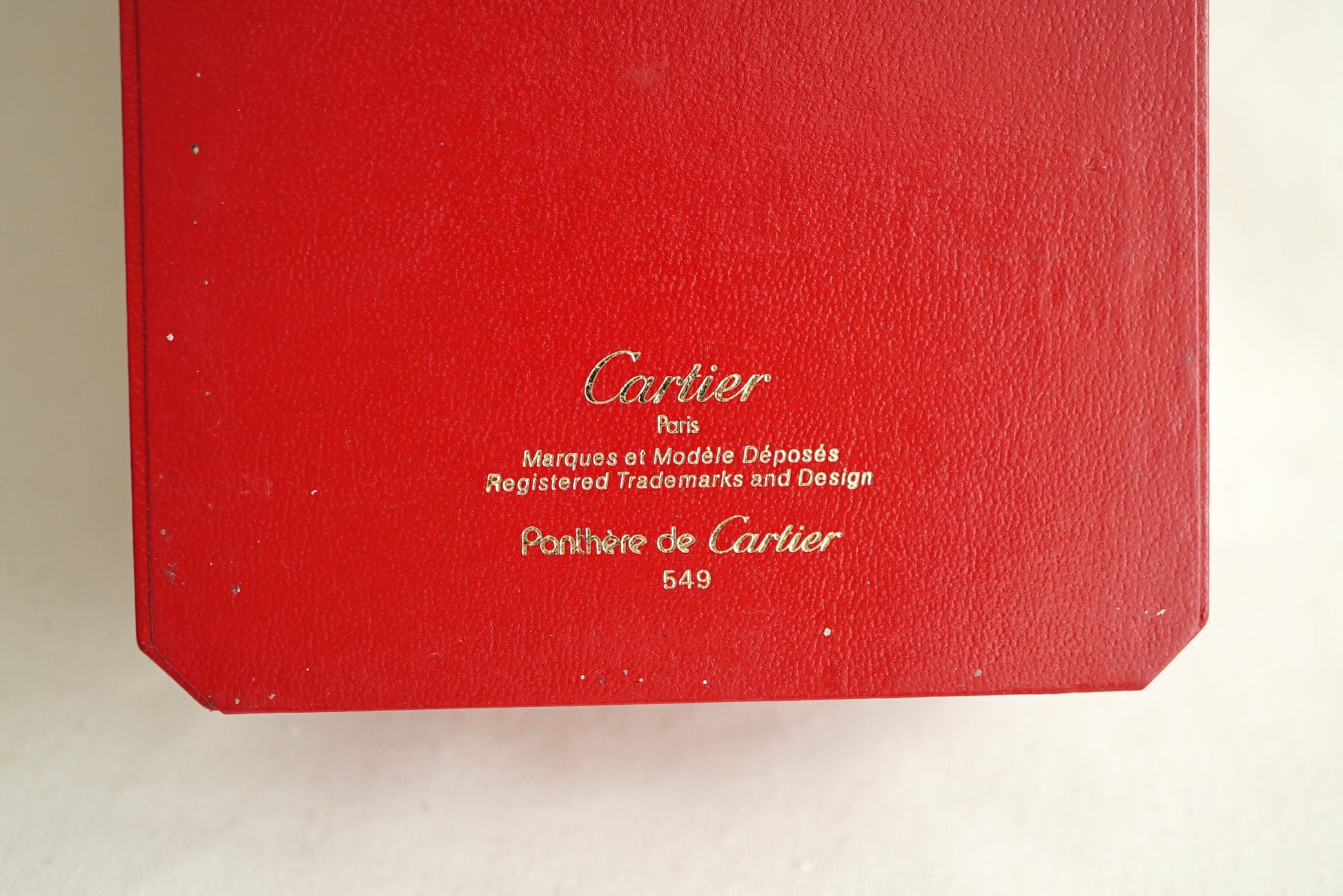 Cartier Panthere Medium & Large Vintage Box 1980's-1990's - 549
