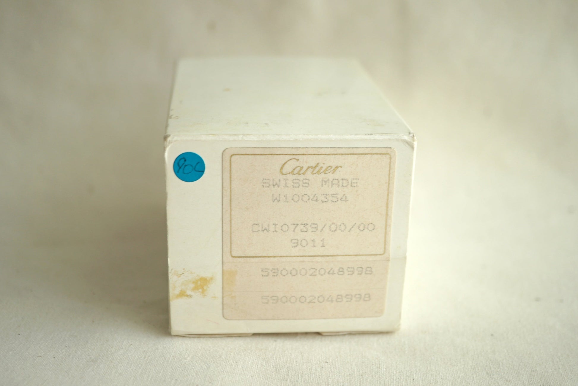 Cartier Tank Must/Colisee/VLC Vintage Box & Papers 1980's-1990's - 521