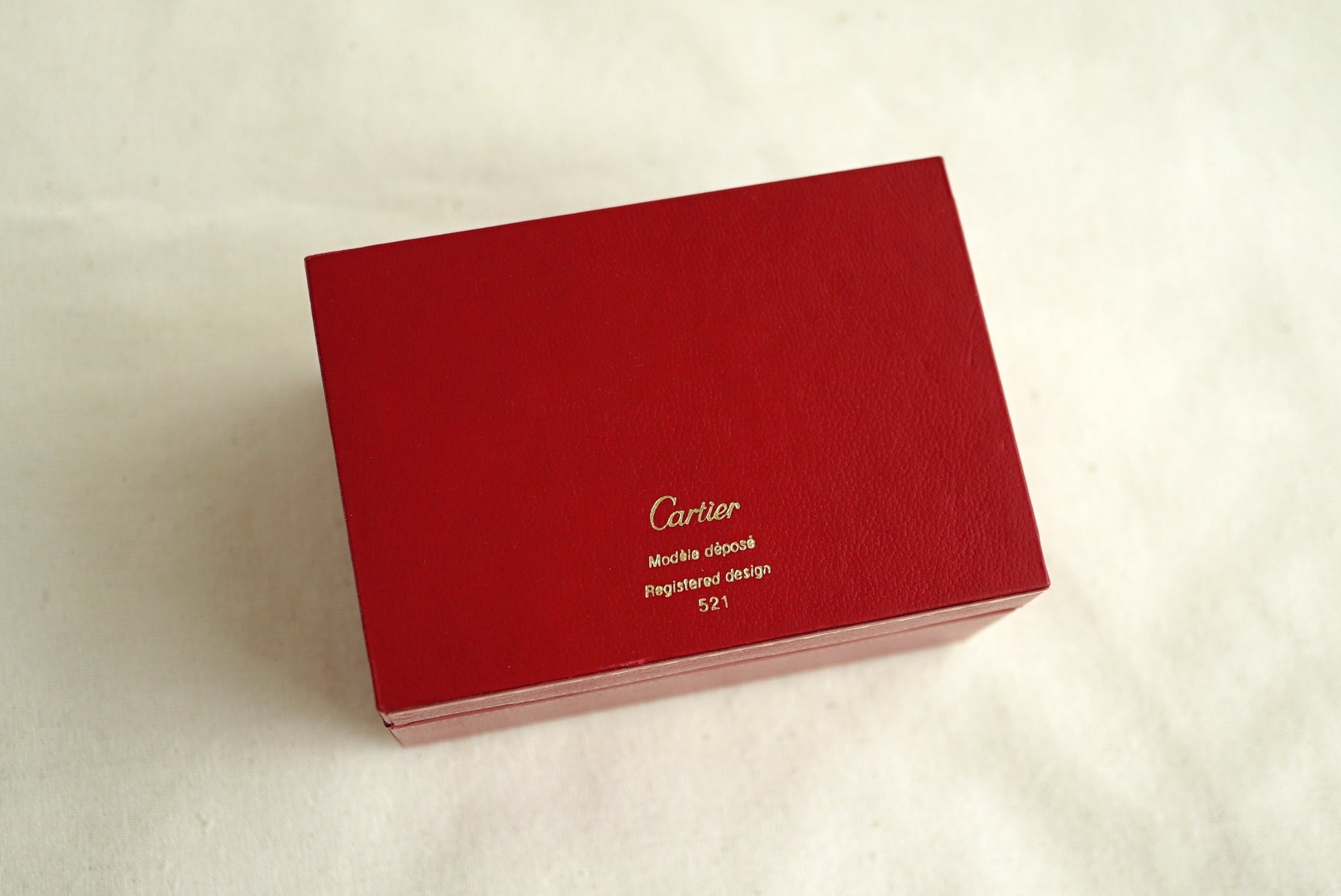 Cartier Tank Must/Colisee/VLC Vintage Box & Papers 1980's-1990's - 521