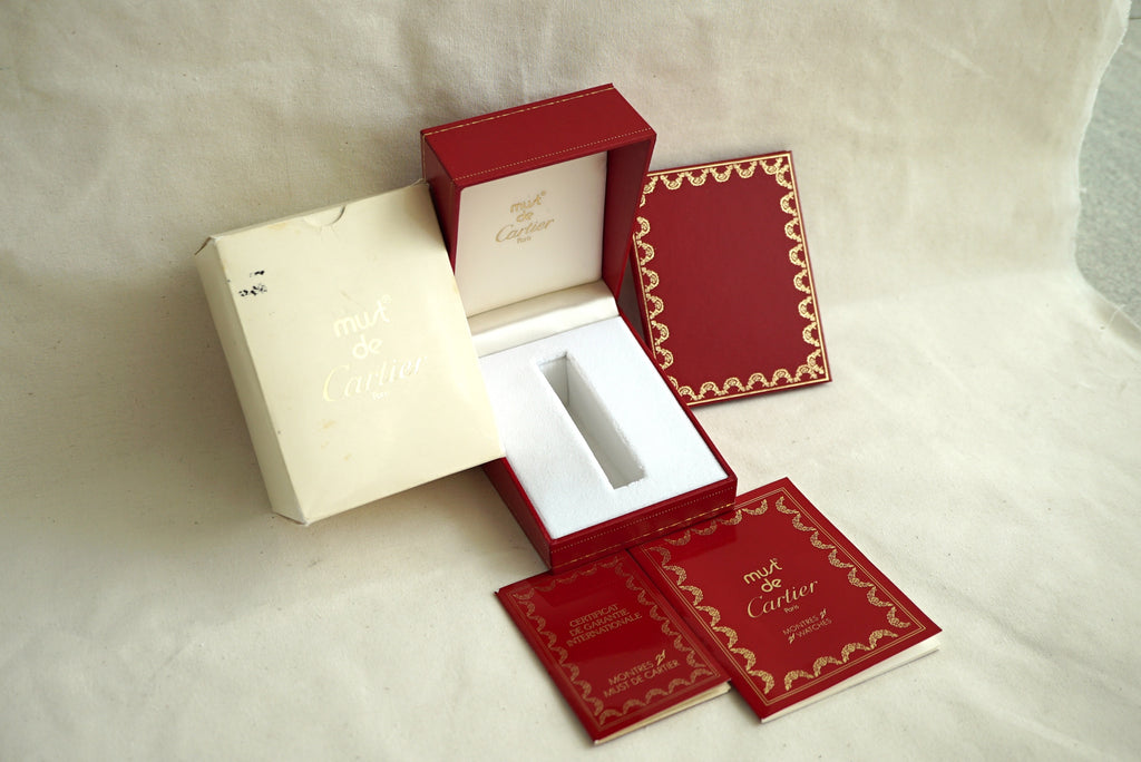 Cartier Must 21 Vintage Box & Papers set 1980's-1990's - 543