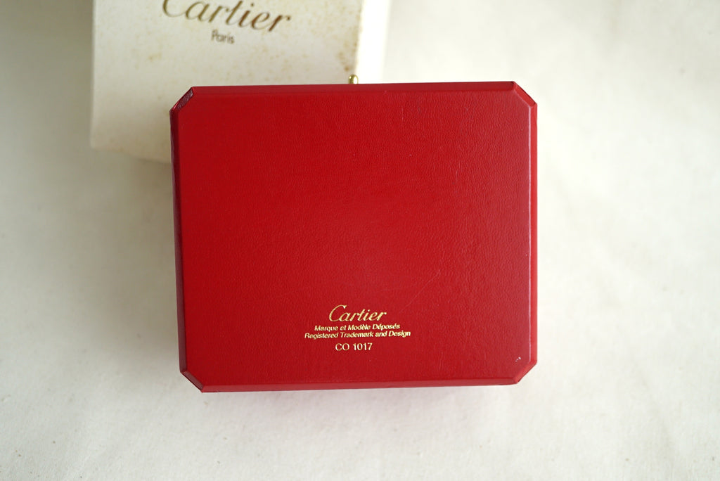 Cartier Vintage Santos & Baignoire Box & Booklets set 1990's-2000's - CO1017