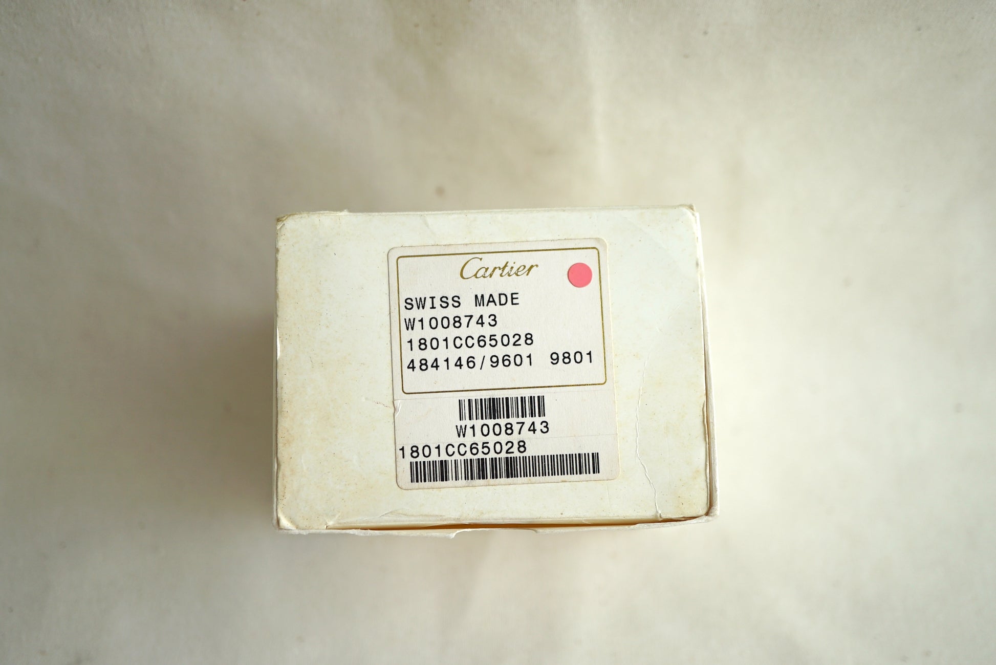 Cartier Vintage Tank Must Box 1990's-2000's - CO1001