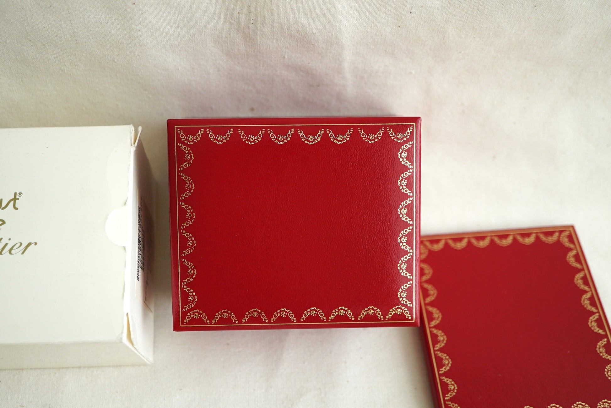 Cartier Tank Must/Colisee/VLC Vintage Box & Papers (Empty) 1980's-1990's - CO590