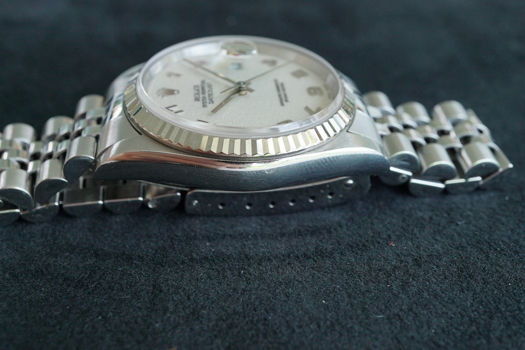 Rolex Datejust ref 16234 from 1996/1997 - Jubilee dial - RSC service