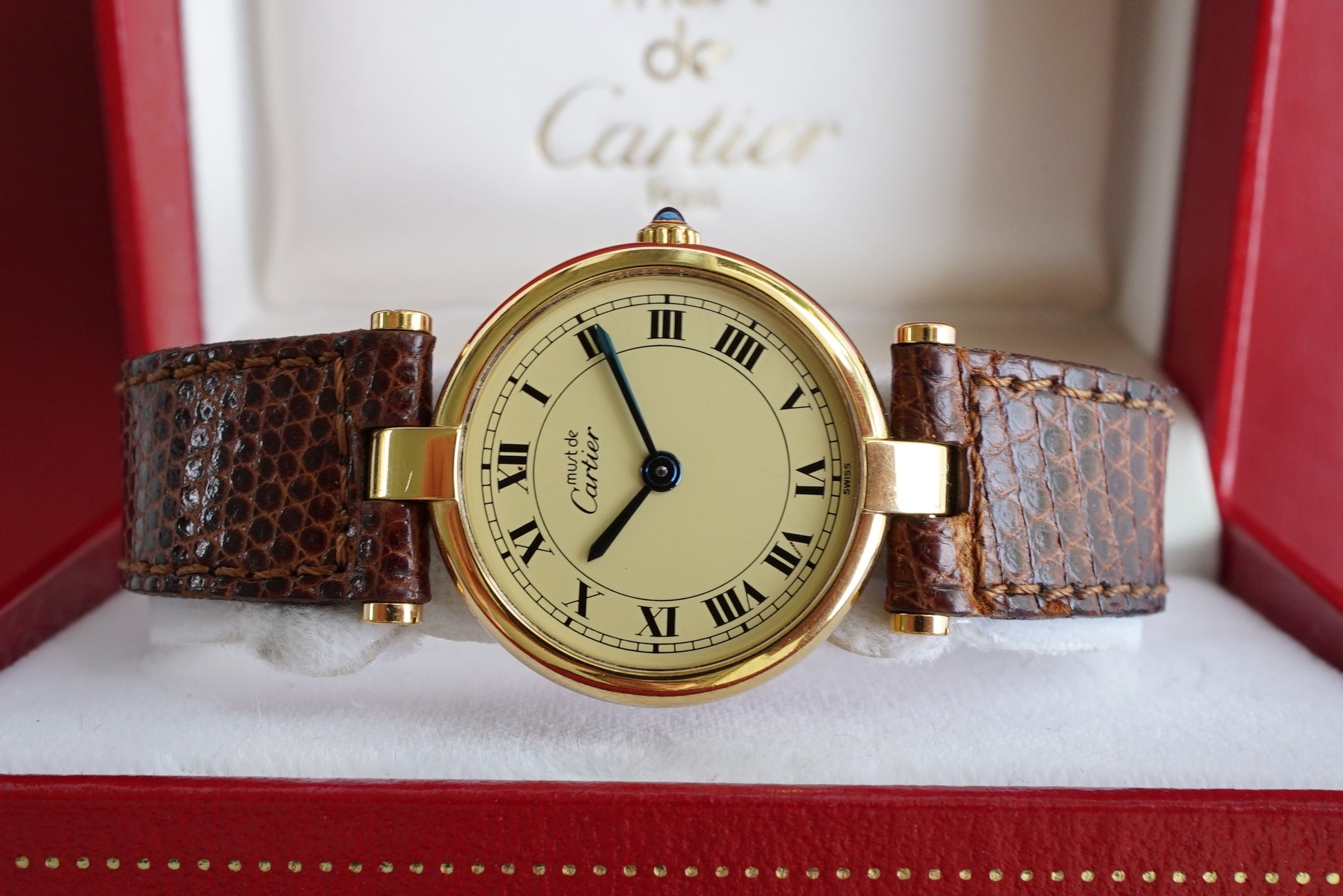 Cartier VLC Vendome SM Roman Dial - Ladies - w Box