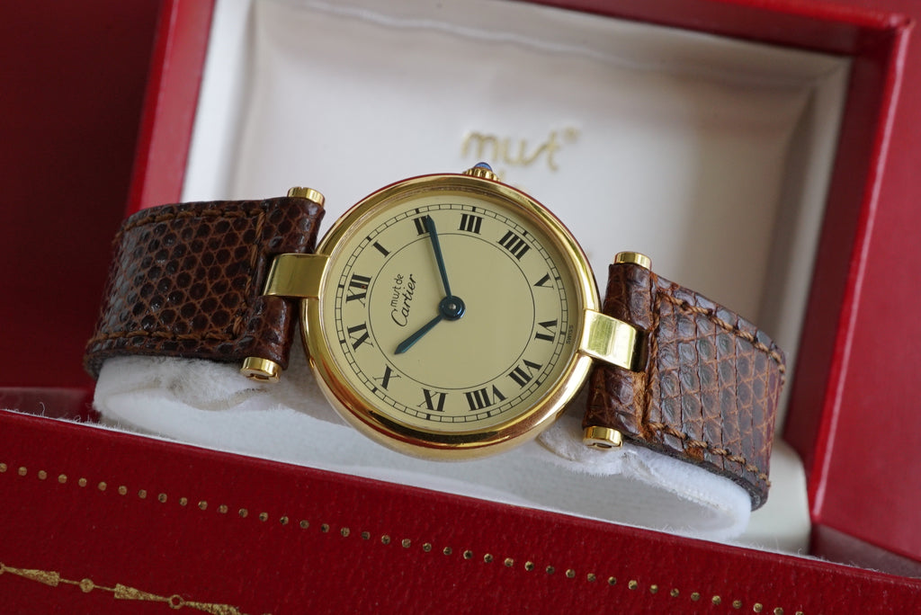 Cartier VLC Vendome SM Roman Dial - Ladies - w Box