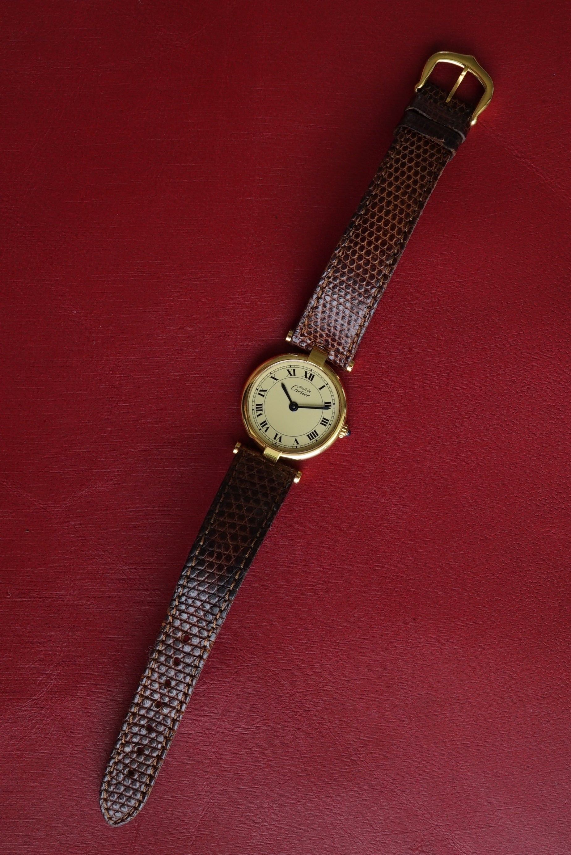 Cartier VLC Vendome SM Roman Dial - Ladies - w Box