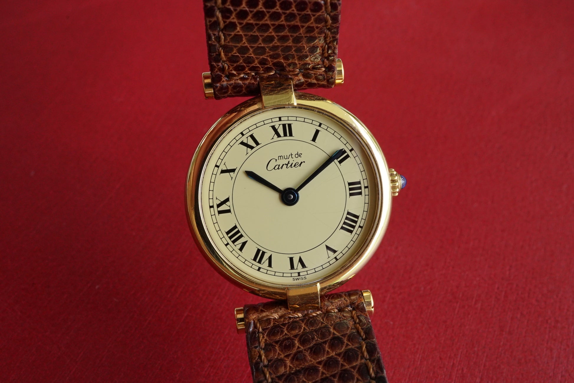 Cartier VLC Vendome SM Roman Dial - Ladies - w Box