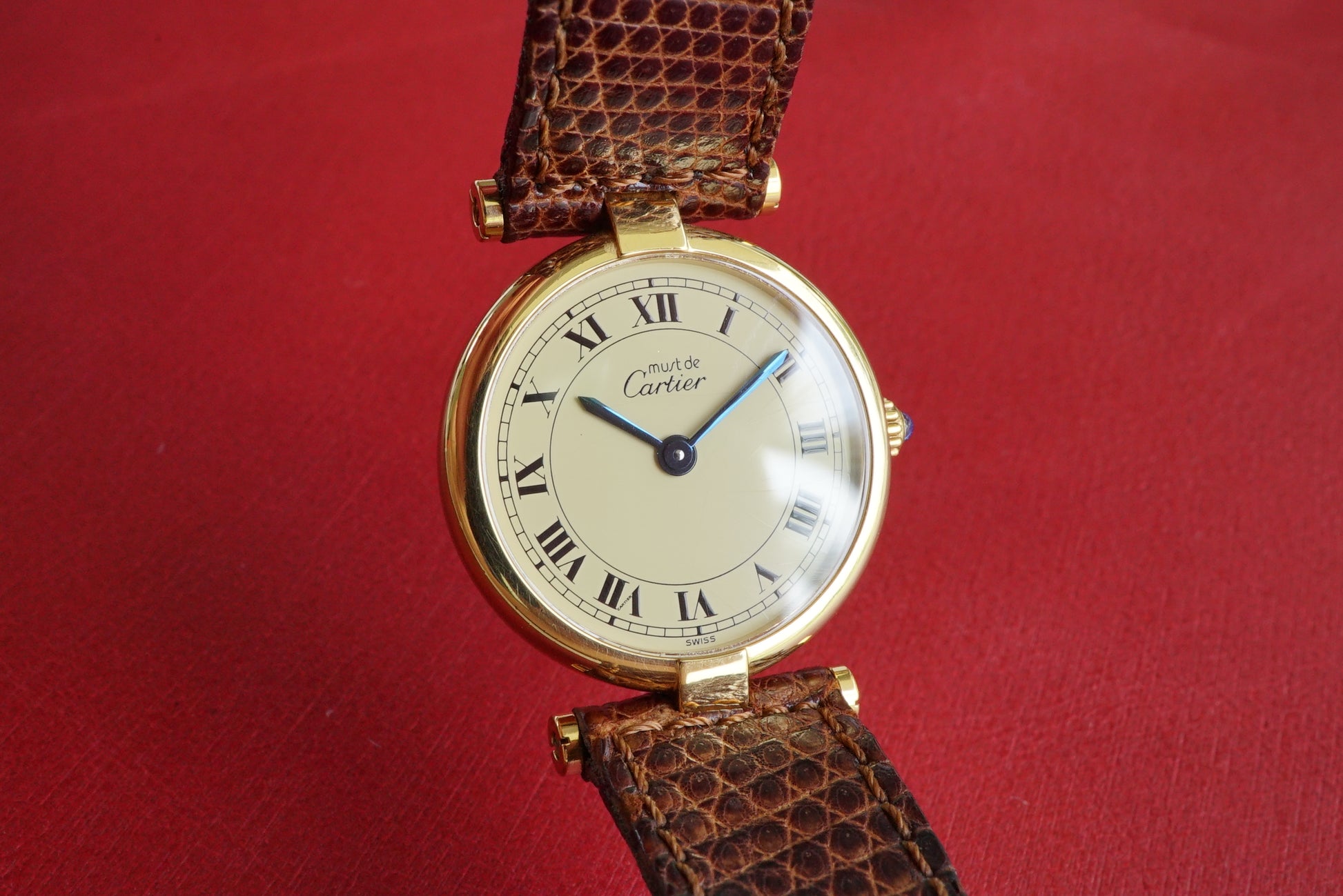 Cartier VLC Vendome SM Roman Dial - Ladies - w Box